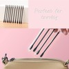 300Packs Disposable Double-Headed Comedones Extractor Plastic Blackhead Remover Black Pimple