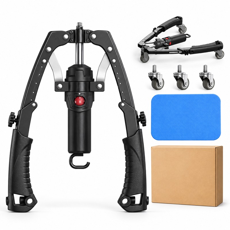3-in-1 Hydraulic Arm & Chest Trainer – Adjustable Power Twister