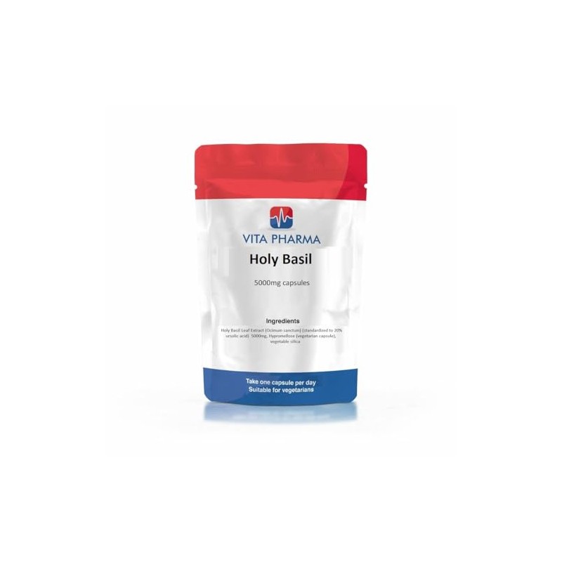 VITA PHARMA Holy Basil 5000mg 30 Capsules