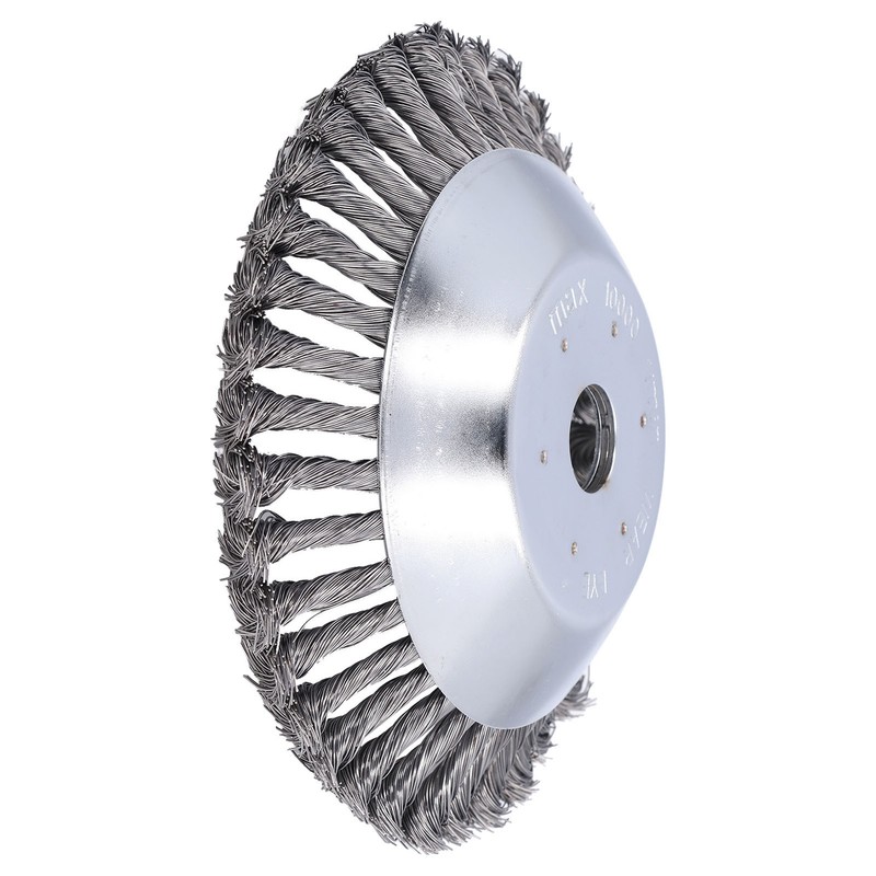 Twisted Wire Wheel Steel Garden Grass Weed Brush Cutting Head
