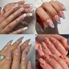 12 Sheets Star Nail Art Stickers 3D Self Adhesive Star
