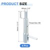 uxcell 4 Pcs Retractable Indexing Plunger Pin, M8 l Spring