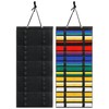 Klmnop 15 Belts Karate Belt Display Rack, Felt Martial Arts