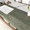 Wallderful Gradient Gray Gold Marble Wallpaper Green Grey Kitchen Countertop