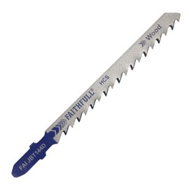 Faithfull JBT144D Jigsaw Blades Wood (Pack of 5)