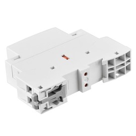 Heschen Household AC Contactor, CT1-16, Ie 16A, 2-Pole, Two Normal Open, AC 12 V Coil Voltage, 35 mm DIN Rail Mounting