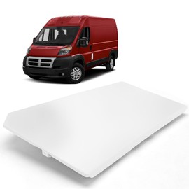 LHCDQSKCW Fuel Fill Door Cover Cap White Compatible with Ram ProMaster 1500 2500 3500 2014 2015 2016 2017 2018 2019 2020 2021, Replaces 5XP08GW7AC