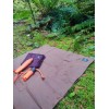 Ground Bushcraft waxed Cotton Canvas Outdoors Sit mat Ground Cloth