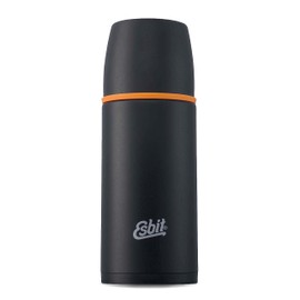 Esbit stainless steel vacuum flask for travel, outdoors, fishing, tea & coffee, BPA-free, 1 litre & other sizes, black, silver & other colours, black