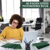 Mimorou 100 Pcs Kraft Notebook Journals 5.5 Inch x 8.3