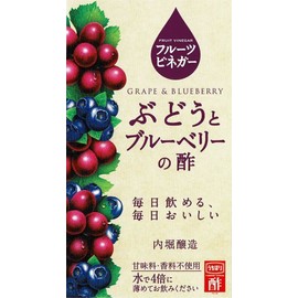 Uchibori Brewing Fruit Vinegar Grape and Blueberry Vinegar, 12.2 fl oz (360 ml)