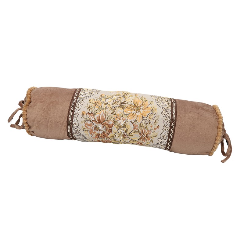 Foot Massage Cylinder Pillow Detachable Soft Foot Embroidery Cylinder Pillow