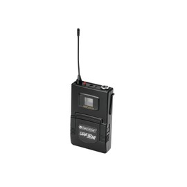 OMNITRONIC UHF-502 Pocket Transmitter 823-832MHz with Lavalier (CH B Orange)