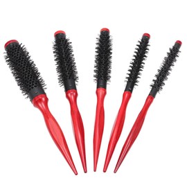 Walmeck 10mm Hair Round Brush Quiff Roller Comb for DIY Hairstyle Salon Hairdressing Round Hairbrush Nylon Comb