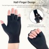 Kootinn UV Gloves for Gel Manicures UPF50+ Fingerless UV Light