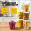 OCS Parts 240-Pack 32 Ounce Plastic Deli Containers with Lids