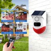 Yasorn Motion Sensor Alarm, Outdoor Motion Sensor with Remote Control,