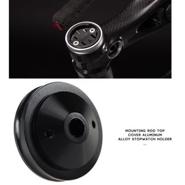 SING F LTD Bicycle Stem Top Cap Mount Bracket Compatible with Garmin Edge 1030 1000 820 810 800 520 510 500 200 130 Metal Bike Stem Top Cap Mount Bicycle Mount Adapter Black