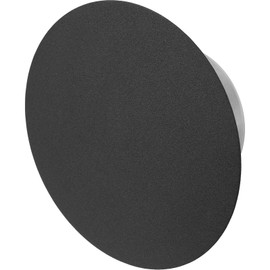 Repa Market ø4" Inch Anthracite Steel Universal Diffuser - Adjustable Valve - Air Intake Supply, Exhaust Duct Ventilation - Round Seamless Metal Soffit Vent Cover - Home, Office, Wall, Ceiling