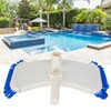 DOUQIFEI Pool Suction Head, Swimming Pool Vacuum Head Brush Cleaner,