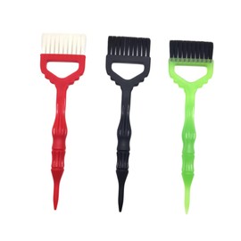 FOMIYES 2sets Hair Styling Comb Hair Coloring Brush Tool Large Dyeing Comb Easy Wash for Salon Home 2pcs*2