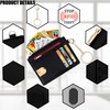 Suweibuke Slim Pocket Wallet, RFID Blocking Credit Card Holder Wallet