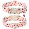 DOGWONG Summer Dog Collar, Popcile Dog Collar Durable Ice Cream