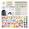 373 Piezas De Bricolaje De Cristal Epóxica Molde Manual