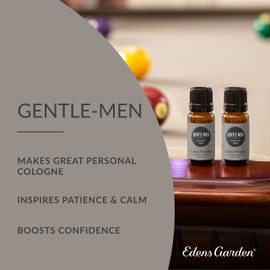 Edens Garden Gentle-Men Essential Oil Blend, The Perfect Recipe of Masculine Scents , 100% Pure & Natural Best Recipe Therapeutic Aromatherapy Blends- Diffuse or Topical Use 10 ml