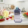 Cheese Grater, Box Graters for Kitchen, 6 Sides Stainless Steel