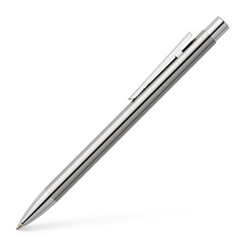Faber-Castell 342020 Neo Slim Stainless Steel Ballpoint Pen