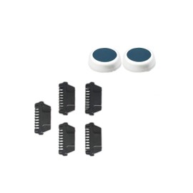 5X Wide Replacement Thermicon Refill Tips + 2 Small Buffer Refills for NONO Hair Removal Epilator 8800 Mini Pro 3 and Pro 5