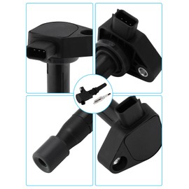 TAUTOY UF242 Ignition Coil Pack Spark Plug 6 PCS For Honda Odyssey 3.5L 1999-2010, Accord 3.0L 2000-2003, For Acura TL 3.2L 1999-2008, TL 3.5L 2007-2008, CL 3.2L 2001-2003, RL 3.5L 2005-2008