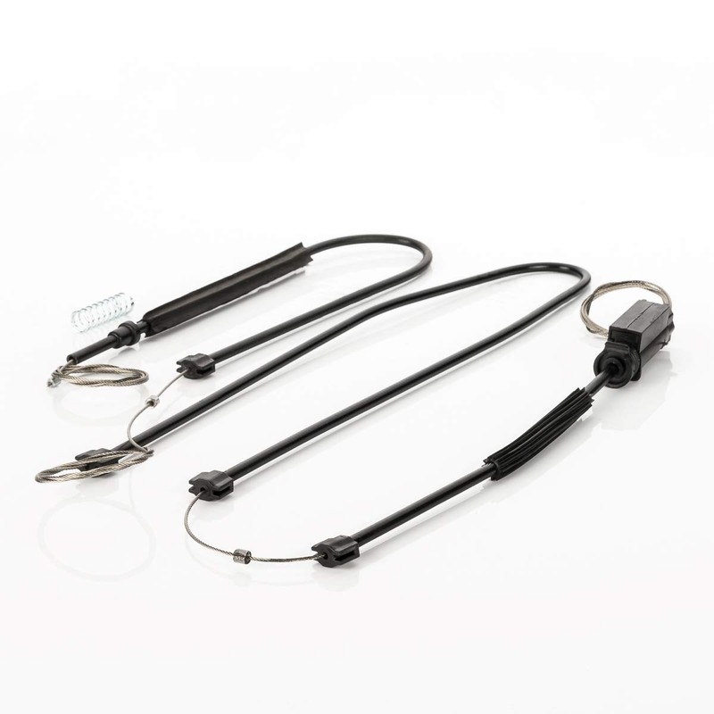 LST 2 x Window Regulator Repair Kit Pulley Set Front