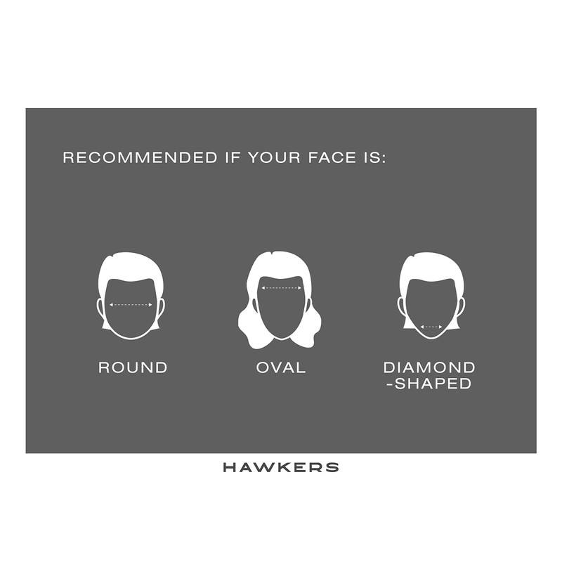 HAWKERS HYPNOSE Sunglasses for Men and Women, electric blue