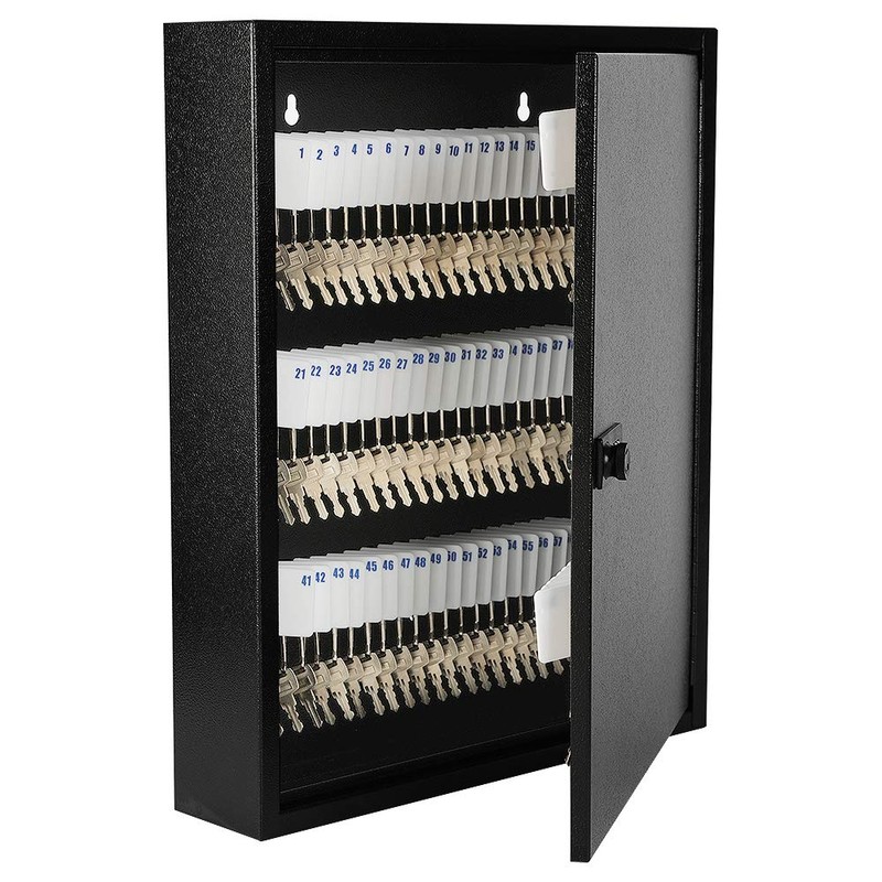 KYODOLED 100Keys Key Cabinet Organizer,Key Management Wall Mount,Large Keys Storage