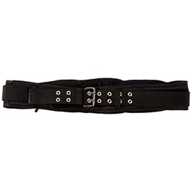 Custom Leathercraft 5625XL Padded Comfort Belt, 5-Inch Wide, Extra Large,Black,waist sizes 47 inches to 56 inches