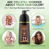 Instant Medium Brown Hair Shampoo 420ml - Semi-Permanent Brown Hair