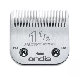 Andis 64077 Ultra Edge Detachable Clipper Blade Carbon Infused Steel 4mm