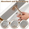 Faucet Mat for Kitchen Sink, Diatomite Super Absorbent Fast Drying