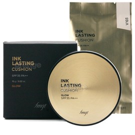 The Face Shop Ink Lasting Cushion Glow Main Product + Refill / 더페이스샵 잉크래스팅 쿠션 글로우 본품 + 리필