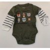 Carter's Newborn Carter's 2 Piece Pants and Shirt Animal Outdoor