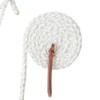 Weaver Leather White Braided Rope Halter with Lead