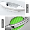 XINLIYA 4PCS Car Door Handle Protector Sticker, Universal Carbon Fiber