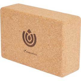 ENERGETICS Unisex - Adult Yoga Block-425404 Yoga Block, Brown Light, One Size