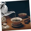 ABOOFAN 1pc Heat Resistant Stainless Steel Filter Teapot Practical Handheld