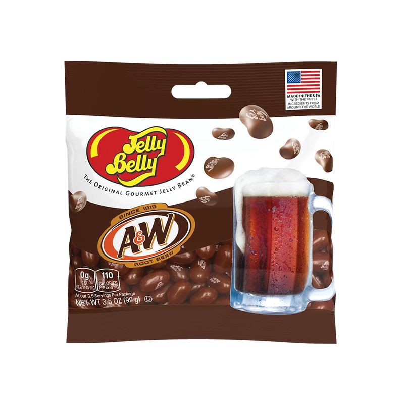 Jelly Belly A&W Root Beer Jelly Beans- 3 Pack -
