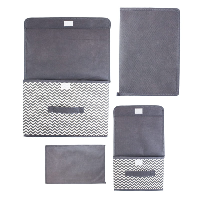Clay Roberts Storage Baskets with Lids, Pack of 2 Storage