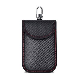 Faraday Pouch for car Keys Faraday Bag Car Key Signal Blocking Pouch Keyless Entry Car Keys Case RFID Blocker Bag for Car Security Anti-theft Remote Entry Keyless Protect Pack