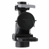 RecPro Lasalle Bristol Double Waste Valve Elbow 3" Spigot x 1-1/2" Hub for RVs, Campers, and Trailers